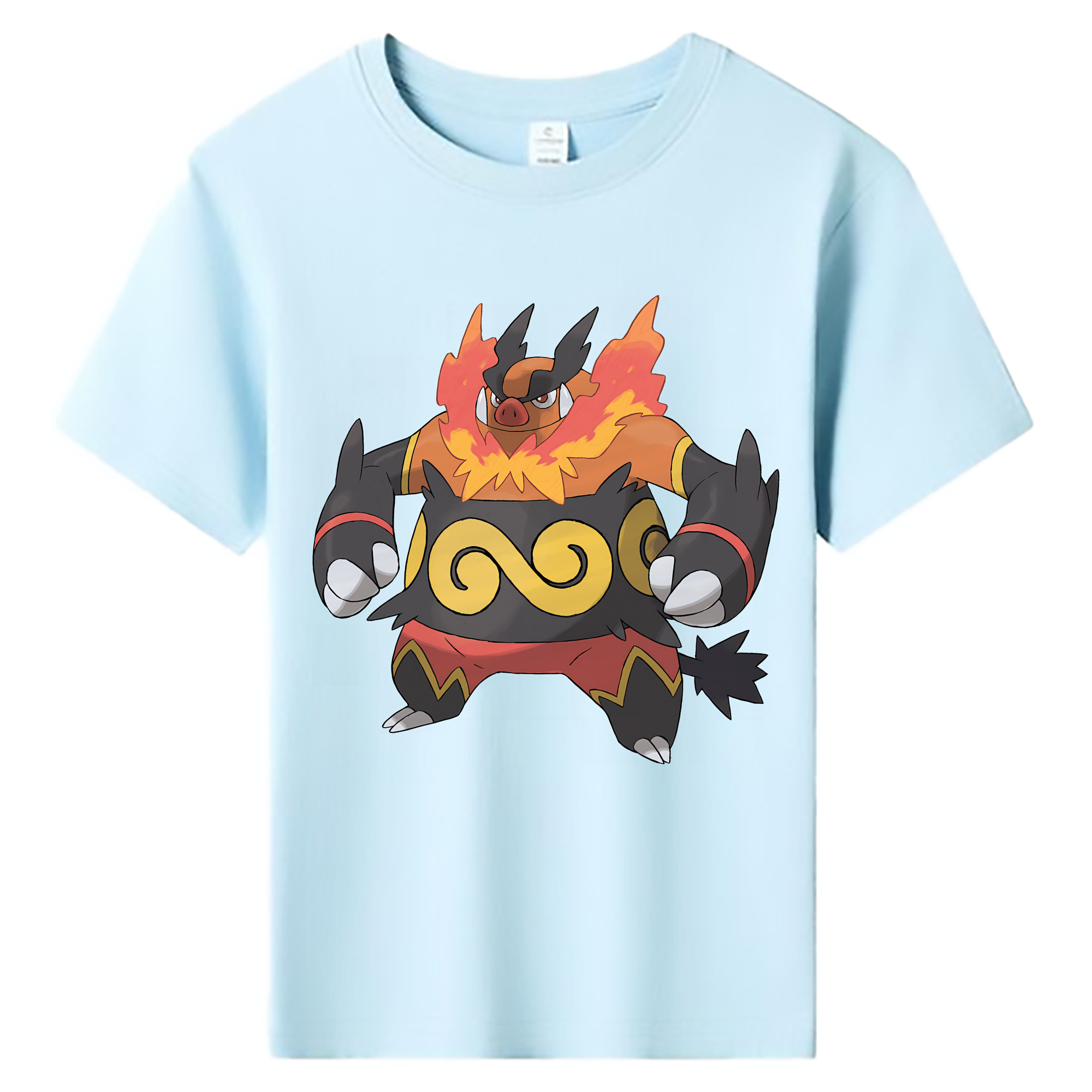 （画像用） ポケットモンスター Pokémon 綿100％キッズTシャツ（フロントプリント）
